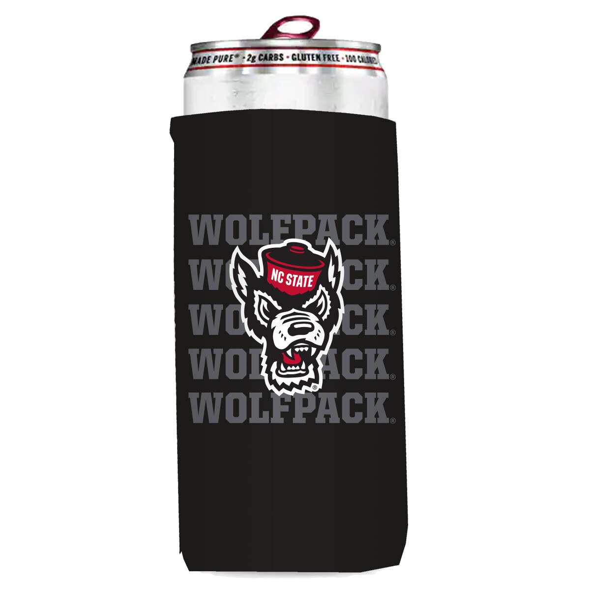Can Cooler Slim Black Tuffy Head